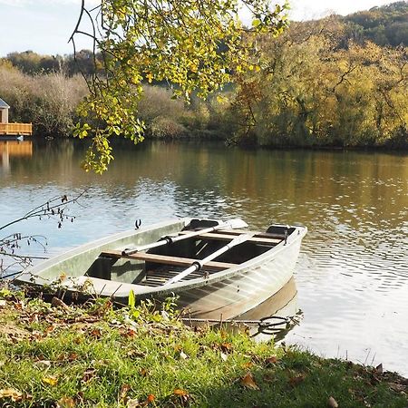 Cabanes Flottantes Et Gites Au Fil De L'Eau Colleville Екстер'єр фото