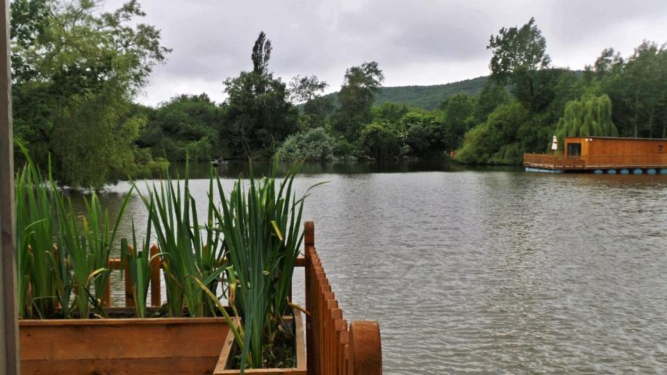 Cabanes Flottantes Et Gites Au Fil De L'Eau Colleville Екстер'єр фото